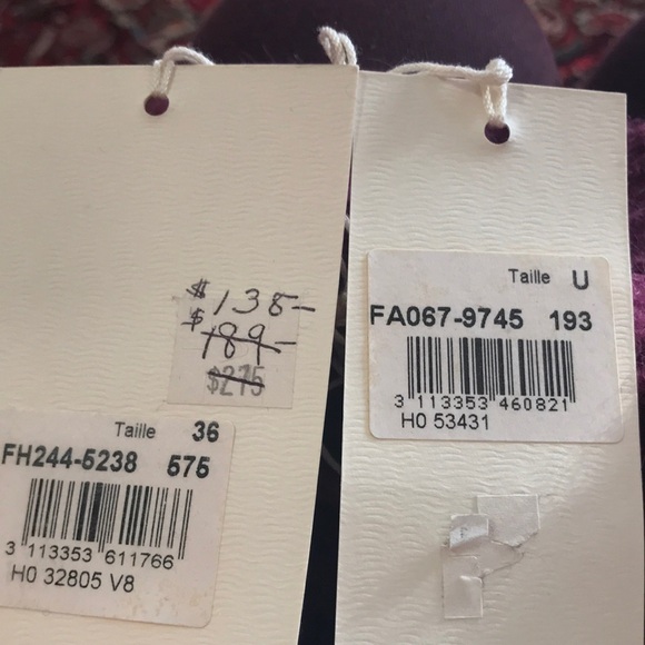 NEW MAN collection France size 6 unusual long jacket side button cranberry  NWT - Picture 5 of 8